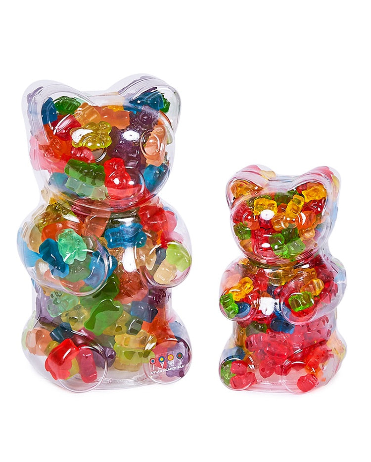 Mini Gummy Bear Container with Mini Gummy Bears