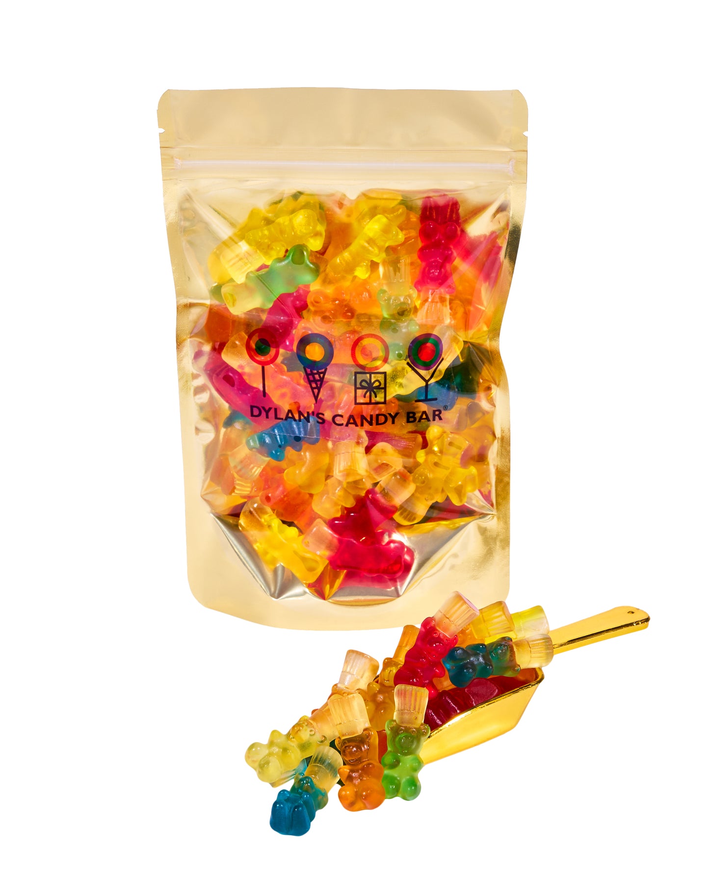 Fruity Two-Tone Gummy Bears Bulk Bag