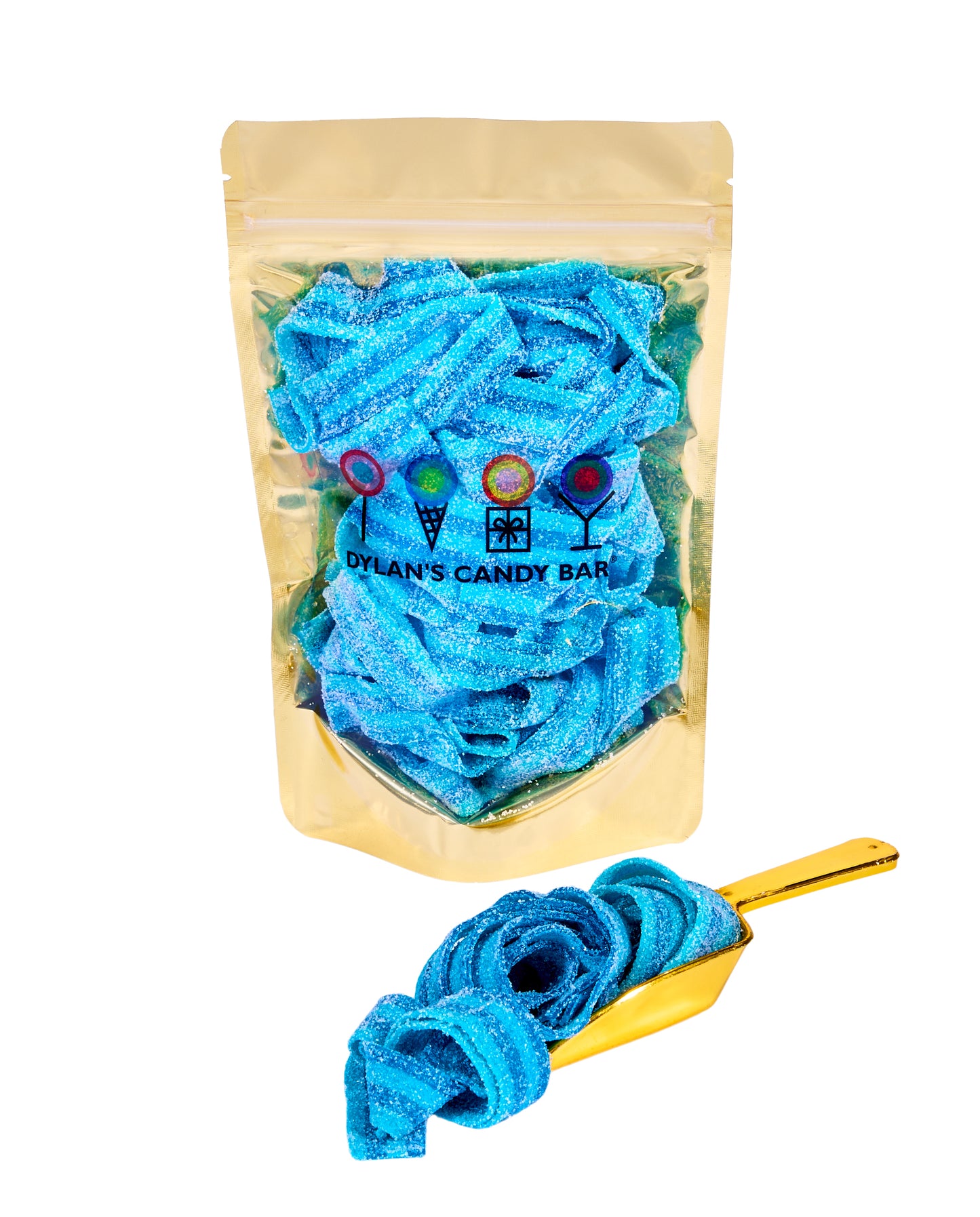 Sour Berry Blue Belts Bulk Bag