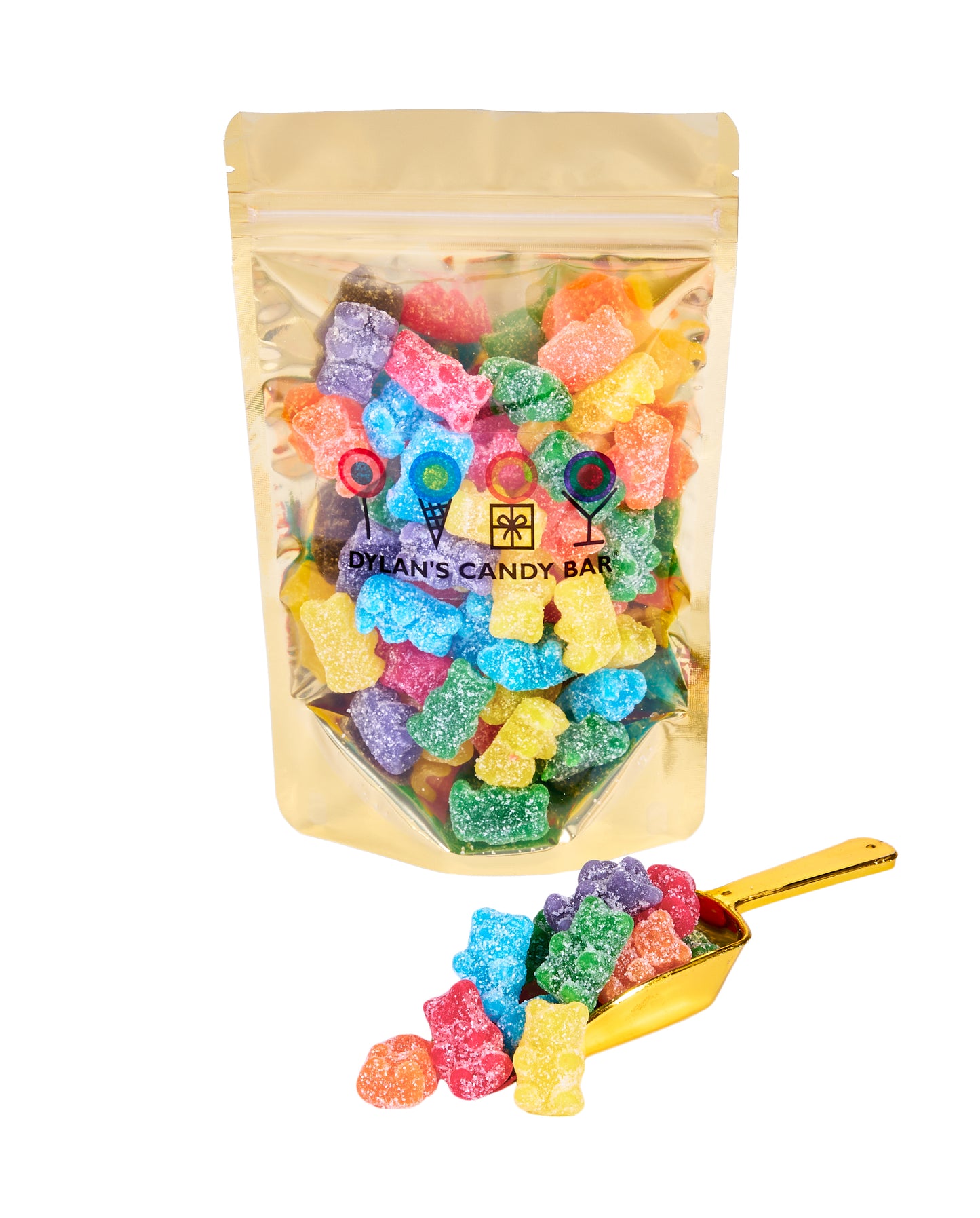 Sour Fruity Gummy Bears Bulk Bag