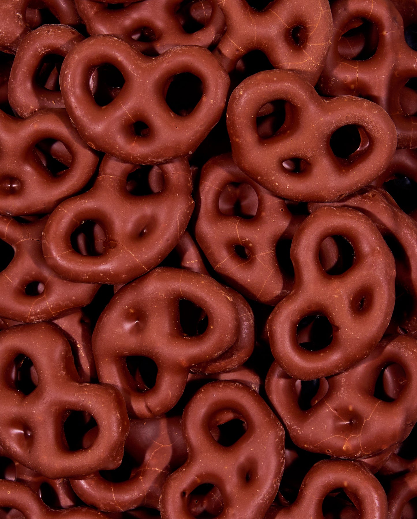 Mini Milk Chocolate-Covered Pretzels Bulk Bag