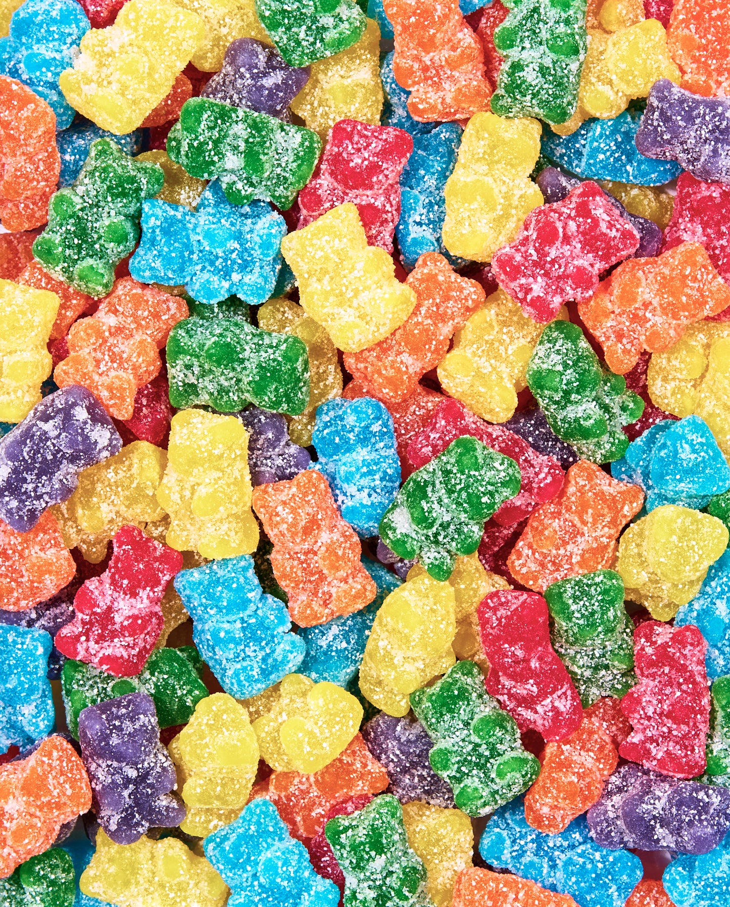 Sour Fruity Gummy Bears Bulk Bag