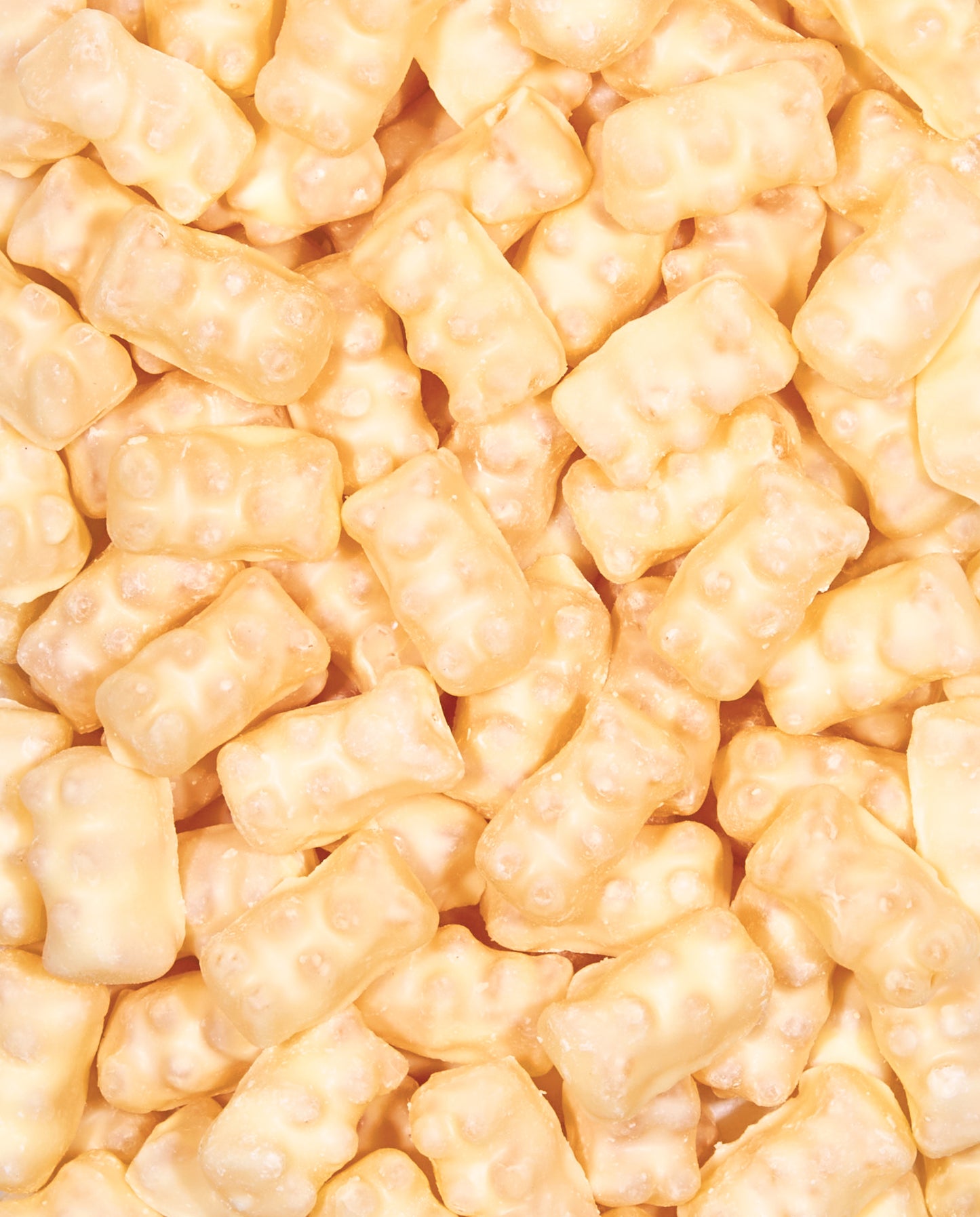 White Chocolate-Covered Fruity Gummy Bears Bulk Bag